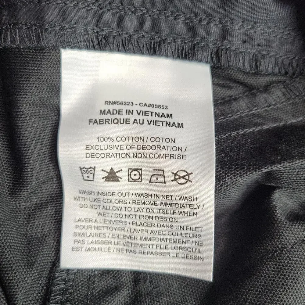 NWT Jordan Nike x Cactus Jack Shorts Men Size 34 Black Coated Waxed Travis Scott